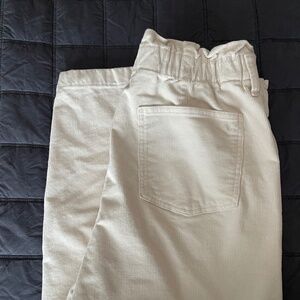 AE Stretch Super High-Rise Corduroy Paper Bag Barrel Pant - - Size 14 Reg - NWO